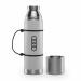 Audi Isolierbecher Isolierflasche Thermosflasche Edelstahl grau 3292400800