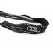 Audi Tradition Schlüsselband Lanyard Audi Ringe schwarz