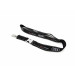 Audi Tradition Schlüsselband Lanyard Audi Ringe schwarz