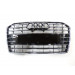  Original Audi A6 4G Kühlergrill schwarz glänzend chrom