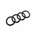 Original Audi Ringe e-tron Emblem Zeichen Kühlergrill schwarz 4KE853605  T94