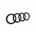 Original Audi Q7 Ringe Emblem Schriftzug Kühlergrill anthrazit 4M0853605B 716
