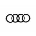 Original Audi Q7 Ringe Emblem Schriftzug Kühlergrill anthrazit 4M0853605B 716