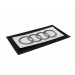  Original Audi Aufkleber Ringe Emblem Logo selbstklebend