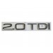 Original Audi Schriftzug Emblem Logo 2.0 TDI selbstklebend 