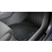 Original Audi A7 4G Gummimatten Gummifussmatten vorne schwarz 