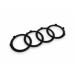 Original Audi Q5 FY Ringe Emblem Logo Kühlergrill schwarz 80A853605C T94