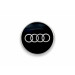 Original Audi Dynamische Nabendeckel Nabenkappen schwarz Audi Ringe 4M8071006