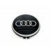 Original Audi Dynamische Nabendeckel Nabenkappen schwarz Audi Ringe 4M8071006
