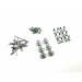 Original Audi 80 Cabrio Chrom Rahmen Blenden-Set Abdeckleisten Frontscheibe