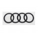Original Audi TT TTRS Ringe Emblem Schriftzug Logo Heckklappe schwarz glänzend